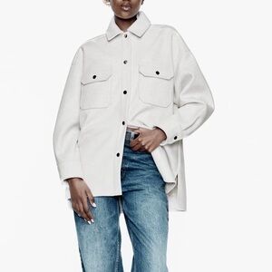 Zara soft overshirt